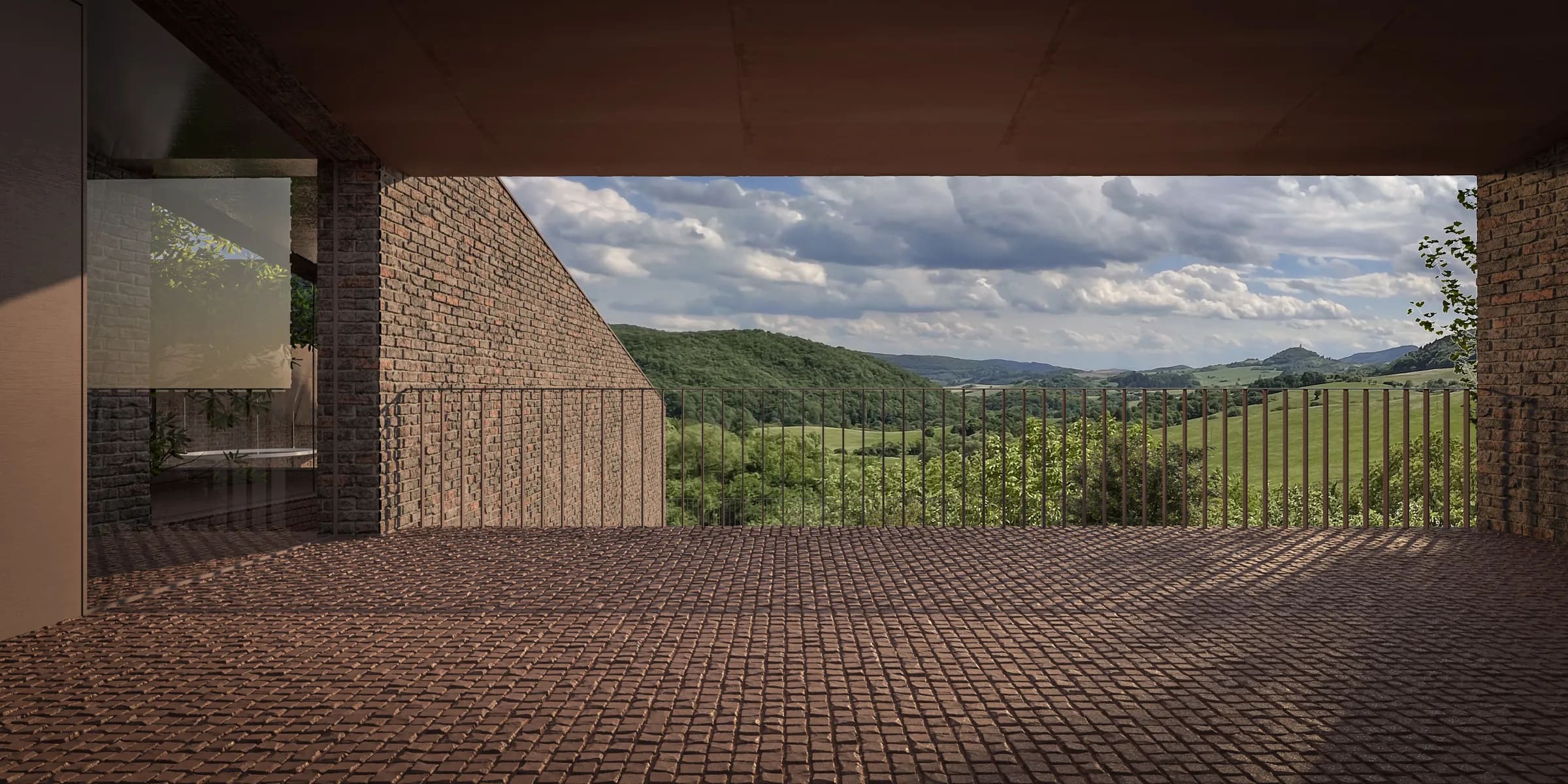 Family House in the Landscape